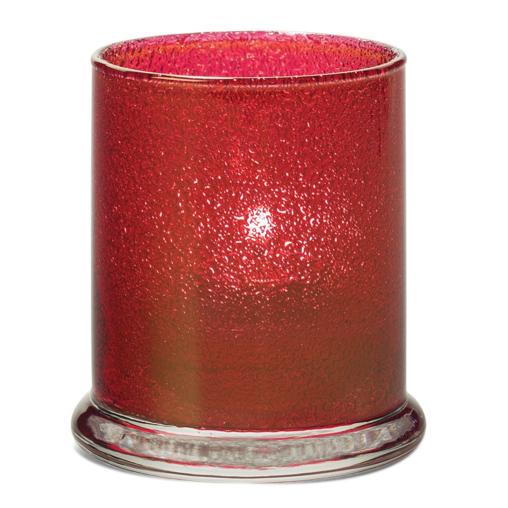 Ruby Jewel Votive Column Glass Lamp by Hollowick – Ruby, Model 6147RJ