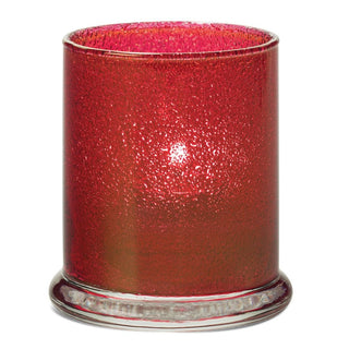 Ruby Jewel Votive Column Glass Lamp by Hollowick – Ruby, Model 6147RJ