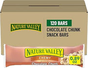 Nature Valley Chewy Chocolate Chunk Granola Bars, 120 Ct, 6.7 lb Case