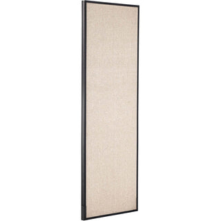 Office Partition Panel by Global Industrial – Steel Frame, Tan, Model OFP024R-96-TN