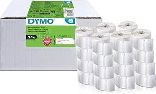 DYMO Authentic LabelWriter Multi-Purpose Labels | 54 mm x 70 mm | Self Adhesive | 6 Rolls of 320 Easy-Peel Labels (1,920 Count) | for LabelWriter Label Makers | Made in Europe
