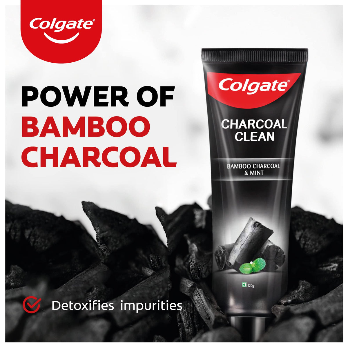 Charcoal Clean Black Gel Toothpaste by Colgate – 12.6 Ounce (Pack of 1), Model CPPYCOM01