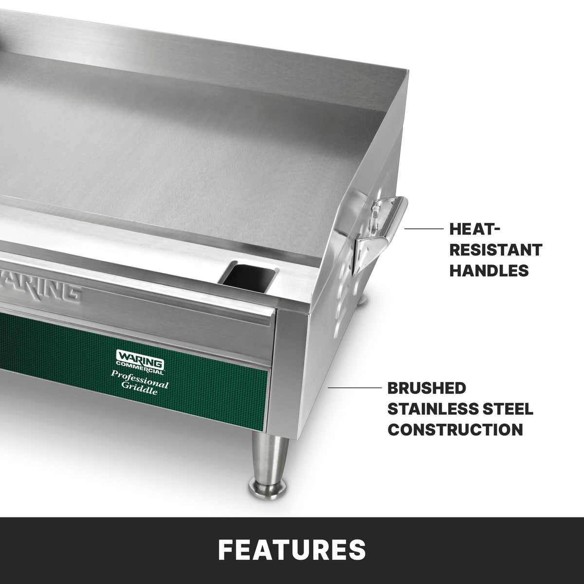 Waring 24 Inch |Model WGR240X / 25.5x28.75x14.125 / Stainless Steel Electric Griddles
