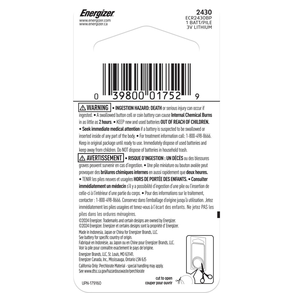 Energizer Standard / Multicolor / 1 Coin & Button Cell