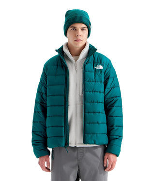 Men's Aconcagua Jacket by The North Face – Recycled Polyester, Pacific Teal, Model NF0A8H0M