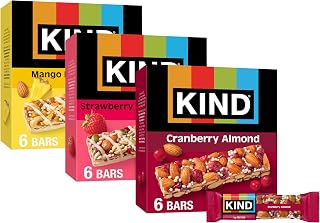 KIND Healthy Snacks Bars, Fruit Flavor Variety Pack, Gluten Free, 18 Count
