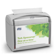 Tork Gray / 6.7" x 7.9" x 5.6" - Gray - Pack of 1 / N4 Paper Napkin Dispensers