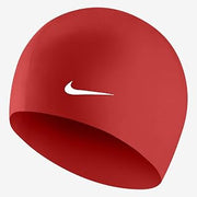 Nike Silicone Solid Training Swim Cap, University Red