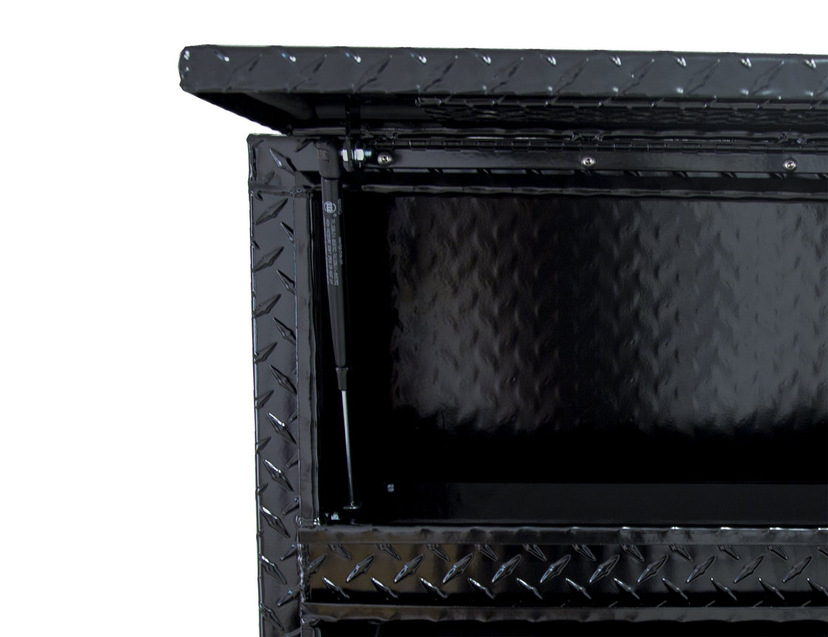 Buyers Products Company Black Diamond Tread / 96 x 21 x 13.5 / One Compartment Truck Bed Toolboxes