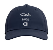 Marko Mode On Name Adjustable Printed Baseball Hat by Marko Mode On Name Funny Birthday – Cotton, Navy Blue