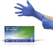 Ansell MICROFLEX Ultraform UF-524 Nitrile Exam Gloves, M/L, 300/Dispenser
