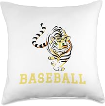 Bloomfield High School Bengals Baseball Throw Pillow