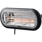 Infrared Patio Heater by Global Industrial – Aluminum, Black, Model MINI