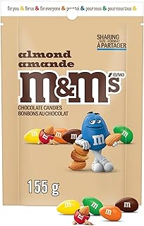 M&M's Almond Milk Chocolate Candies, Sharing - Size, 155g/5.5 oz