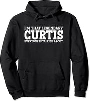 Curtis Personal Name Funny Curtis Pullover Hoodie