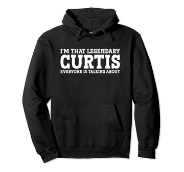 Curtis Personal Name Funny Curtis Pullover Hoodie by Curtis Gifts Curtis Tee Men Name Birthday Gifts – Polyester, Black, Model EV6XBBYTNXJ