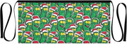 Kitchen Apron Christmas Funny Pickles | Unisex Server Apron with 3 Pockets, Adjustable for Waiters, Gardeners, Kitchen, BBQ, Painting and Restaurant Work