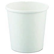 Solo H4165-2050 16 oz White Flexstyle DSP Paper Food Container (Case of 500)