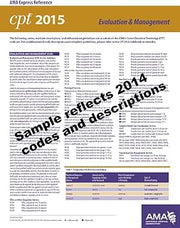 CPT 2015 Express Reference Coding Card: Evaluation & Managment