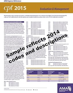 CPT 2015 Express Reference Coding Card: Evaluation & Managment