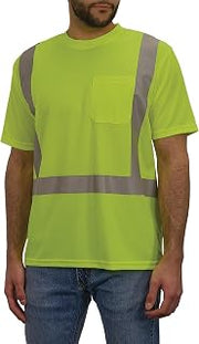 Ergodyne Unisex Adult Glowear 8282 Essential Hi-vis T-Shirt - Type R, Class 2