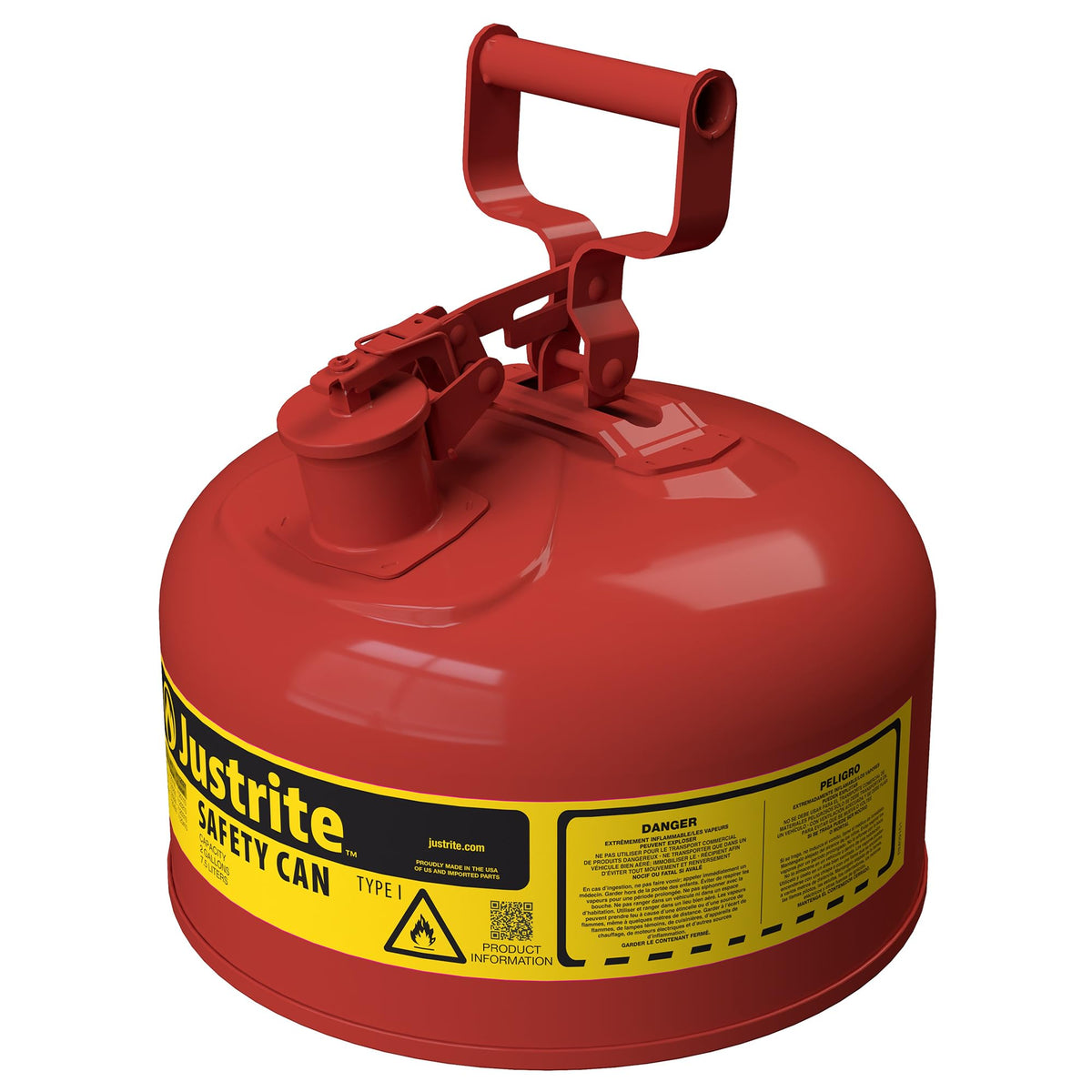 Justrite Blue / 2 Gallon / Type I Cans