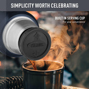 Stainless King Vacuum-Insulated Compact Bottle by THERMOS – 16 Ounces (Pack of 1), 16.0 ounces, Stainless Steel, Stainless, Model SK2000MSTRI4