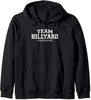 Team Hillyard | Proud Family Surname, Last Name Zip Hoodie