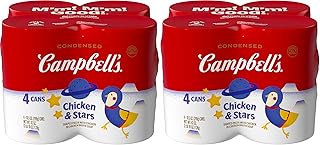 Campbell's Condensed Kids Soup, Chicken & Stars Soup, 10.5 Ounce (Pack of 8)