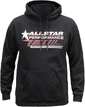Allstar Performance ALL99919M Sweatshirt - Hooded - Allstar Logo - Black - Medium - Each