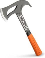 Estwing Hunter's Axe, 14.25" Orange Axe, Shock Reduction Grip, EOHA