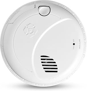 First Alert Hardwire Smoke Alarm with Voice Alerts | SM100V-AC, AA Battery Backup