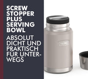 THERMOS Beige / Sandstone Mat / 710 ml / Modern / Contemporary Insulated Food Jars