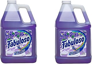Fabuloso All-Purpose Cleaner Liquid Solution, Purple, Lavender Scent RvyeAy, 2Pack (128 Oz)