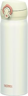 Thermos Flask Vacuum Insulated Carrying Mug [One-Touch Open Type] 16.9 fl. oz. (0.5 L) Pearl White JNL-502 PRW