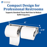 San Jamar 1 / 2 Roll Capacity / Locking Categories