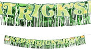 Fun Express St. Patrick’s Day Ready-to-Hang Metallic Fringe Garland - 7 Ft