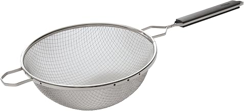 Winco 10 1/4" Stainless Steel Mesh Strainer
