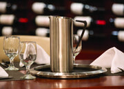 Double Wall Slim Pitcher with Guard by Service Ideas – 54.1 Ounces, 1.6 liters, Stainless Steel, Brushed, Model X7DWBS
