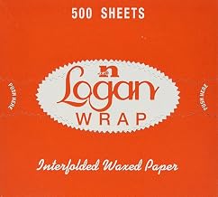 Norpak Logan Wrap Junior Paper Interfolded Deli Wax Paper, 10.75" Length x 8" Width | 12 Box/Case