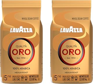 Lavazza Qualita Oro Italian Coffee Whole Beans 2lb Pack Of 2