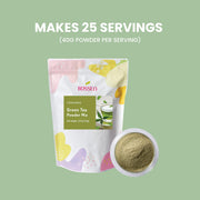 Bubble Tea Powder Mix (Green Tea) by Bossen – 2.2 Pound (Pack of 1), Green