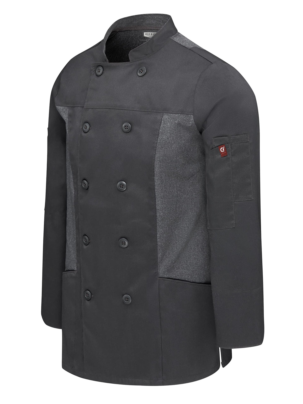 Red Kap Small / Charcoal / Deluxe Airflow Chef Coat Chef Jackets