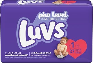 Luvs diapers, Size 1