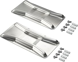 Krowne 28-201 Krowne Stainless Steel Front Caster Positioning Set, Includes (2) Stainless Steel chocks, (8) hex Screws & (8) Drop-in Anchors‌‌‍‌‌‌‍‌‌‍‌‌‌‌‍‌‌‌‍‌‌‍