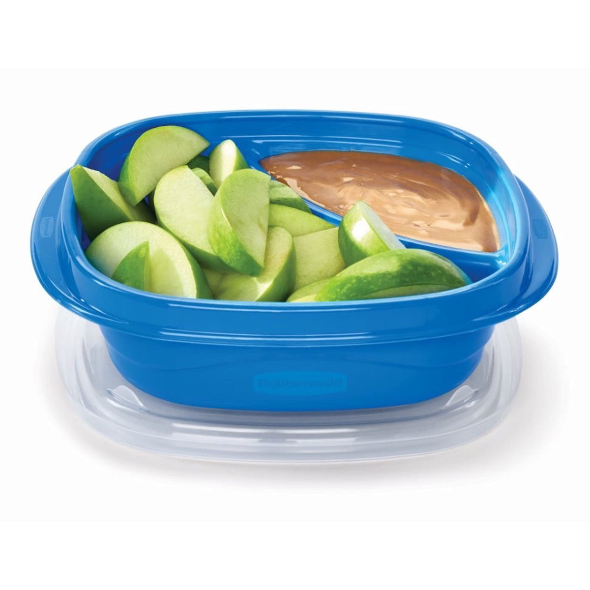 TakeAlongs Snack Food Storage OS 2.35C 3PK with Split by Rubbermaid – 500.0 milliliters, Plastic, Blue, Model 2115745