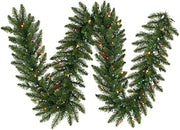 Camdon Fir Garland with Multi-Colored Lights, 50 ft. x 16 in.