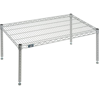Nexelate Silver Epoxy Wire Dunnage Rack – Wire, Silver, Model P2136EP