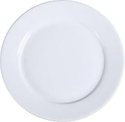 Yanco Abco Collection Beutiful Super White Dinner Plate in Porcelain 16" Box of 4