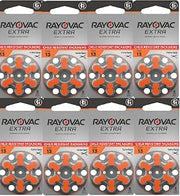 Rayovac (48 Pack) L13ZA-48ZM 1.45V 13 Hearing Aid Battery